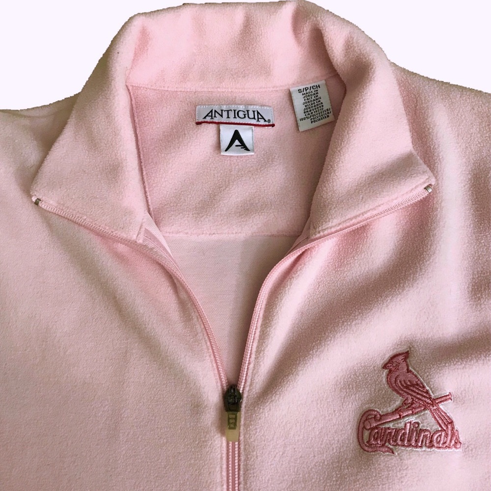 St. Louis Cardinals Fleece Zip-up Jacket Antigua S
